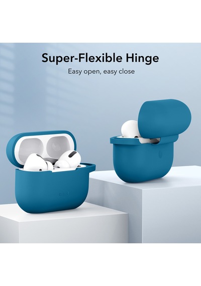 Apple AirPods Uyumlu Pro / Pro 2 Bounce Carrying Kılıf Mavi