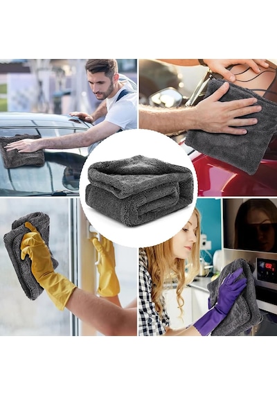 Oto Kurulama Bezi Araç Bez Ve Sünger Mikrofiber Temizleme Yıkama Cam Araba Kurulama Temizlik Silme Bezleri Havlusu Pr Diğer
