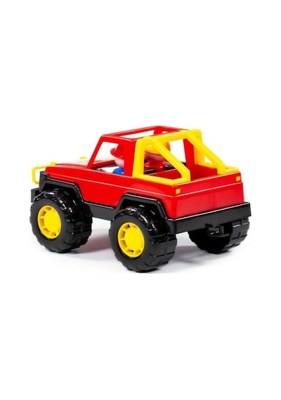 Safari Jeep Aracım 22 Cm 2 İnsan Figürlü Eğlenceli Ve Dayanıklı Çocuk Arazi Aracı Çok Renkli