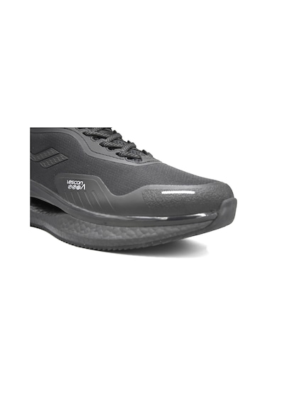 Lescon Corvette 2 A-shock Foam Erkek Spor Ayakkabı Siyah Siyah