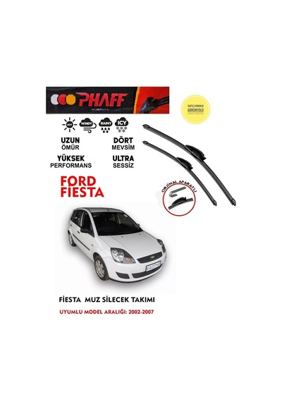 Ford Fiesta Silecek Takımı 2005 Model Araca Özel Aparat