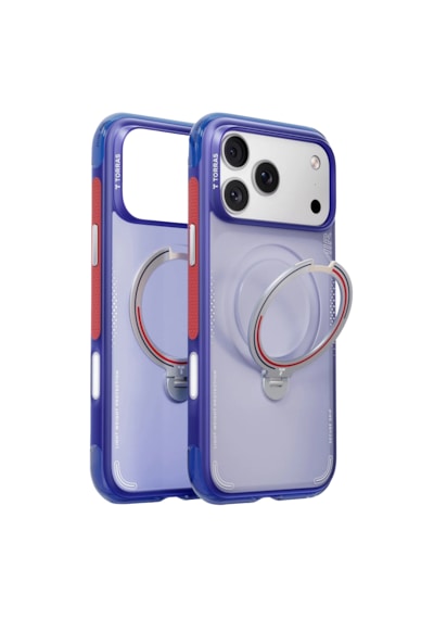 Torras Apple iPhone 17 Pro / 18 Pro Uyumlu Ostand Q3 Air World Cup Serisi Magsafe Kılıf Lacivert