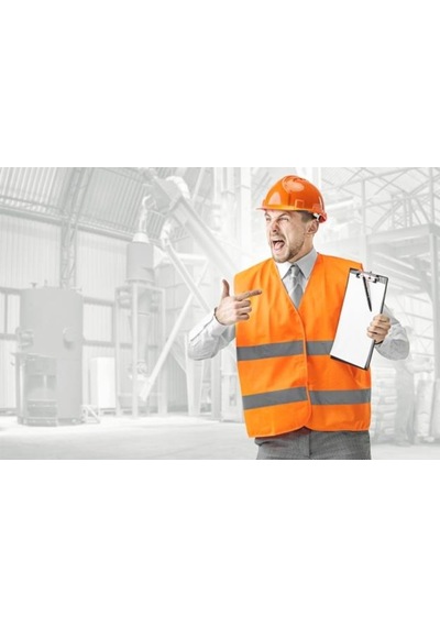 Standart Beden Ikaz Yeleği Turuncu Renk 25 Adet