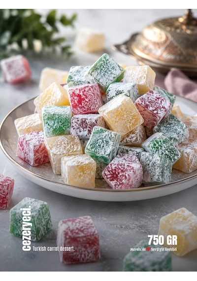 Cezeryeci Karışık Meyveli Kuş Lokumu 750 G