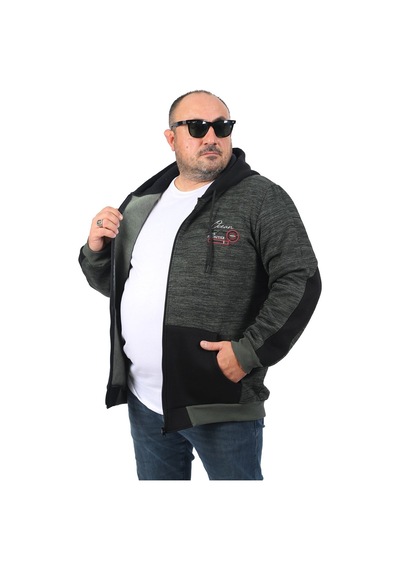 Moc Grande Mocgrande Büyük Beden Erkek Sweat The Frontier 22726