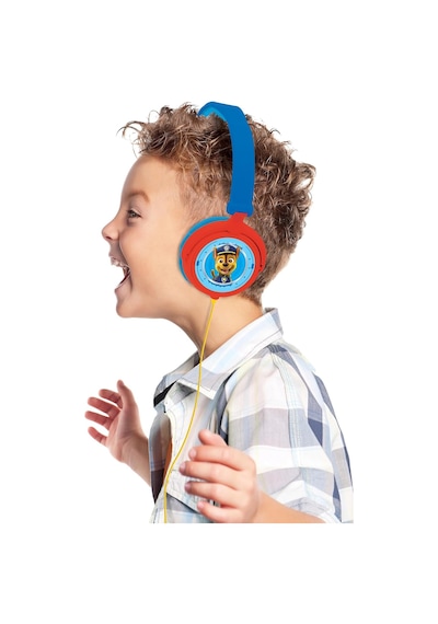Paw Patrol Chase Marshall Stereo Kulaklık, Sınırlı Ses Gücü, Katlanabilir Ve Ayarlanabilir, Mavi/kırmızı, Hp015pa