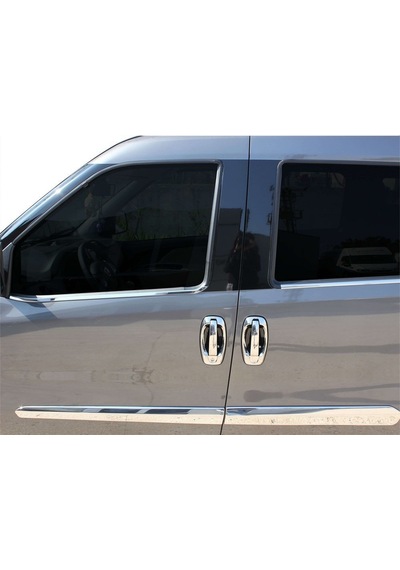 Fiat Doblo 2 Cam Çıtası 4 Prç  Krom 2010 ve Sonrası N11.4330