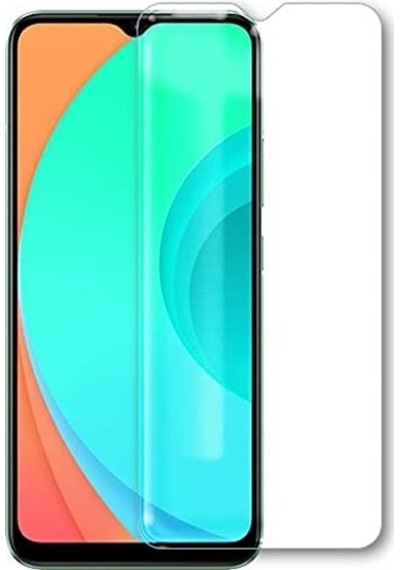 Realme C11 İle Uyumlu Ekran Koruyucu Şeffaf Temperli Kırılmaz Cam Ekran Koruyucu