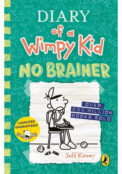 Diary Of A Wimpy Kid 18: No Brainer Ciltli Puffin Books Uk