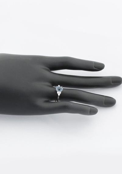London Topaz Tektaş Pırlanta Yüzük Sarı