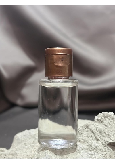 50 Adet 50 Ml Boş Plastik Şişe Om62 Bronz Kapak Açık Bej