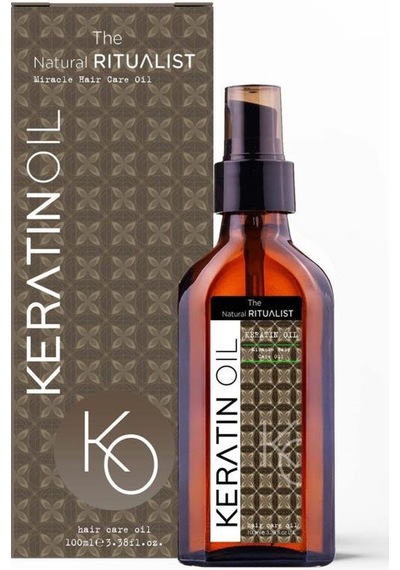 The Natural Ritualist Aşırı Yıpranmış Saçlar için Keratin Bakım Yağı 100 ML