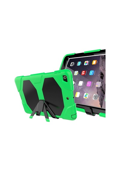 Apple İpad 5 Air 9.7 Kılıf Griffin Tablet Kapak - Yeşil Arka Kapak