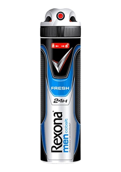 Rexona Cobalt Fresh Pudrasız Erkek Sprey Deodorant 150 ML