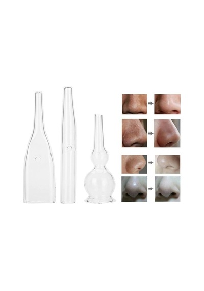 Cilt Bakım Cihazı Vakum Tüpü 3 Lü Set