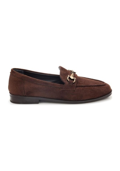 Papuçcity Fncy 03448 Kadın Günlük Loafer Ayakkabı Kahve