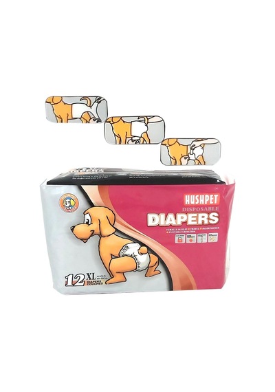 Hushpet Ultra Emici Köpek Külot Çiş Pedi Xl 12li
