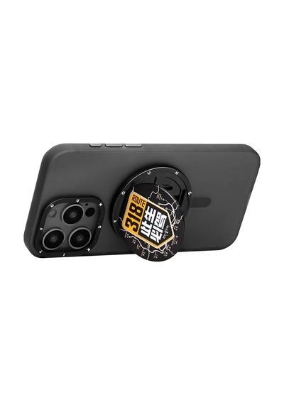 Youngkit Telefon Ve Tabletler İçin Magnetik Stand Siyah - Turuncu