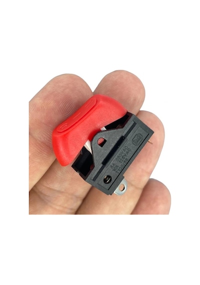 Ic-209 Saç Kurutma Makinası Düğmesi Anahtarı 3p 0-1-2 Kırmızı