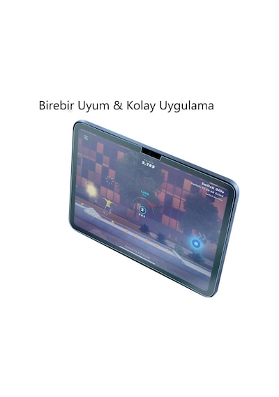 Engo Apple Uyumlu iPad  11. Nesil A16 Ekran Koruyucu 11 inç 9H Parlak Nano Şeffaf A3354 A3355 ile