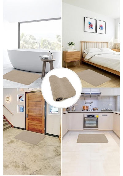 Brillahome Kaymaz Taban, Tekli Post Peluş Banyo Paspası, Kaymaz Taban 50 80 Cm 001 Brillahome Kaymaz Taban, Tekli Post Peluş Banyo Paspası, Kaymaz Taban 50 80 Cm 001