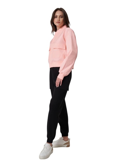 Exuma Kadın Bomber Ceket Ex.1521158 Pembe