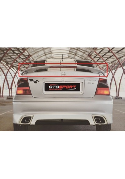 Opel Vectra B Ayaklı Işıklı Spoyler Fiberglass Boyasız