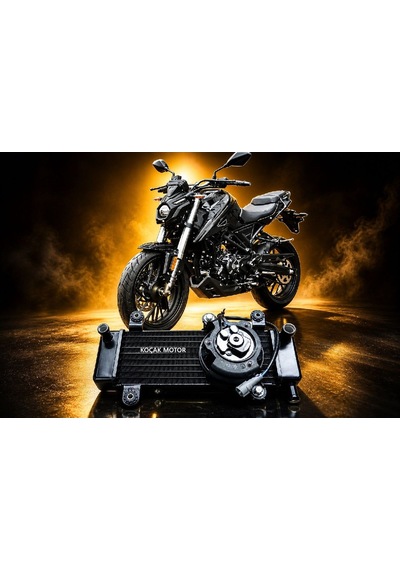 Voge R125 Radyatör Siyah