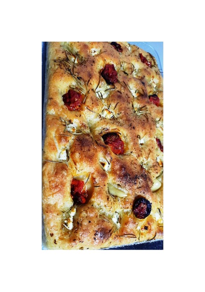 İtalyan Focaccia Peynirli 20x30 Cm