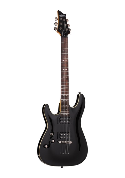 Schecter Omen 6 Solak Elektro Gitar Gloss Black