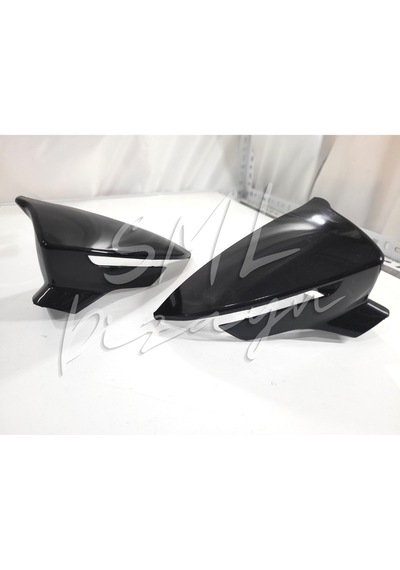 Seat Leon Mk3-3.5 Batman-Yarasa Ayna Kapağı Plastik PARLAK SİYAH