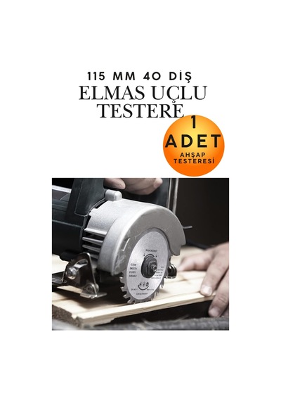 1 Adet 115 Mm 40 Diş Ahşap Kesme Testeresi Bıçağı - Avuç Taşlama Spiral Uyumlu Profesyonel Ağaç, Sunta, Mdf, Kontrplak Kesici Testere Diski Seti - Hassas Ve Pürüzsüz Kesim Ağaç Testere Ucu 1 Adet 115 Mm 40 Diş Ahşap Kesme Testeresi Bıçağı - Avuç Taşlama Spiral Uyumlu Profesyonel Ağaç, Sunta, Mdf, Kontrplak Kesici Testere Diski Seti - Hassas Ve Pürüzsüz Kesim Ağaç Testere Ucu