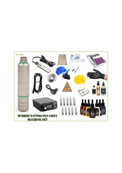 Xl-5417 Hybrıd Tattoo Pen Dövme Makinası Seti