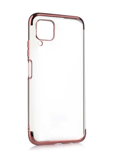 Huawei P40 Lite Kılıf Zore Dört Köşeli Lazer Silikon Kılıf