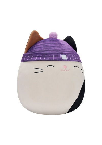 Squishmallow Mor Bereli Kedi Cam 40 Cm