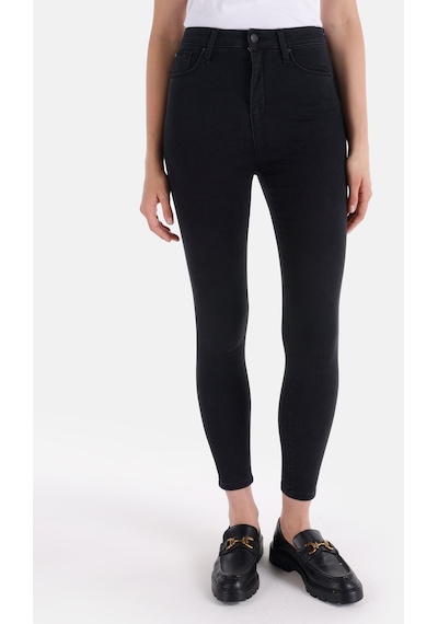 Colins 760 Diana Süper Slim Fit Yüksek Bel Dar Paça Denım Kadın Pantolon Cl1066478 Mavi