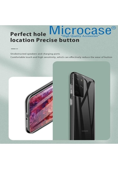 Microcase Samsung Uyumlu Galaxy S21 Ultra Ince 0.2 Mm Soft Silikon Kilif Seffaf 476260179