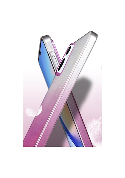 Samsung Galaxy Uyumlu A06 Glossy Kapak - Pembe Bz8683140865542