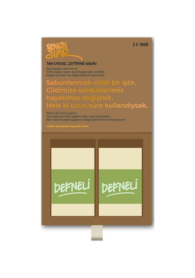 Rengin Suar Defneli Zeytinyağı Sabunu 2 x 100 G