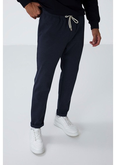 Tommy Life Parlament Yüzeyi Dokulu Standart Fit Erkek Eşofman Alt - 82154