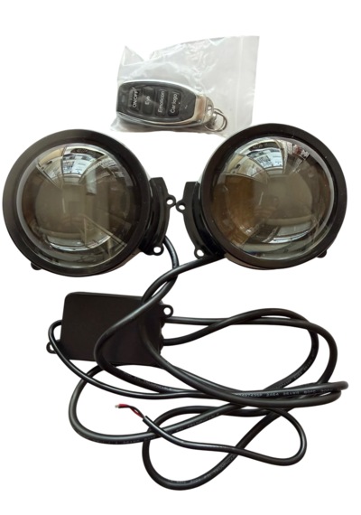 Dekoratif Led Göz Kırpar Lens Şeytan Gözü 33 Modlu Kumandalı 12-36v7y Çok Renkli