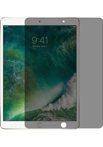 Apple Uyumlu iPad  2 3 4 Zore Tablet Hayalet Temperli Cam Ekran Koruyucu - Siyah