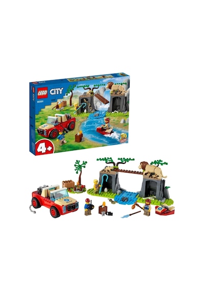 LEGO® City 60301 Vahşi Hayvan Kurtarma Jipi 157 Parça