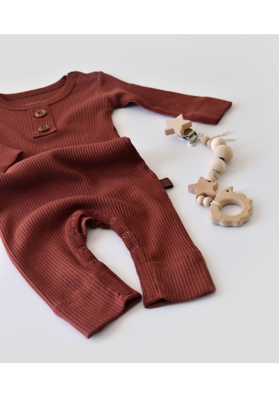 BabyCosy Modal Uzun Kollu Tulum Csym11409 001