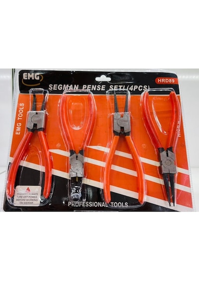 Emg 4 Lü Segman - Sekman Pense Seti
