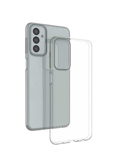 Zore Galaxy Uyumlu M23 Kılıf Süper Silikon Kapak - Renksiz Renksiz