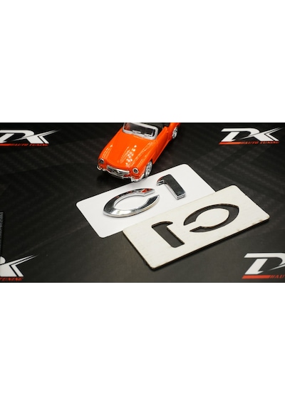 Citroen C1 2007-2011 Bagaj Krom Abs 3M 3D Yazı Logo Amblem