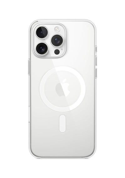 Koruma Kabı Akıllı Telefon Cep Koruyucu İphone 16 Pro Max Magsafe Özellikli Şeffaf Iq Silikon Kılıf