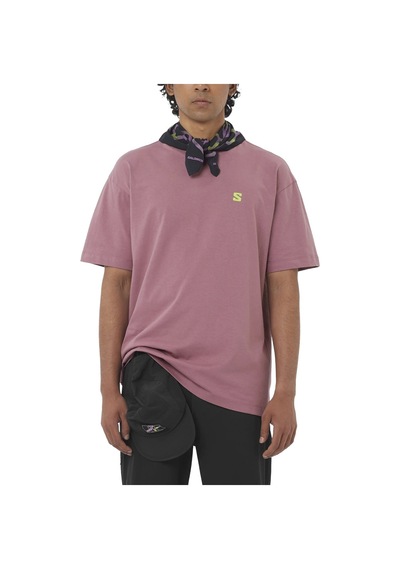 Salomon Round Logo Graphıc 2053 Pembe