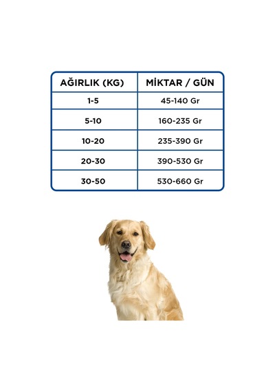 Sarı Ambalaj Kuzulu Yetişkin Köpek Maması 15kg
